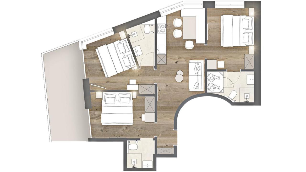 A4 Alma Alpin Appartments Ишгль Экстерьер фото